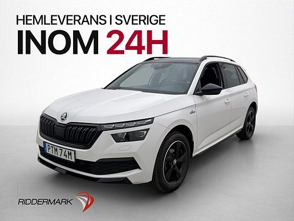 Skoda Kamiq TSI 110hk Monte Carlo Drag Cockpit Pano CarPlay