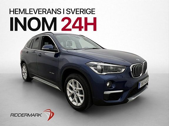 BMW X1 xDrive20d xLine H/K-Ljud Dragkrok Backkamera Läder