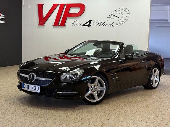 Mercedes-Benz SL350 350 (306HK) Roadster Magic-Sky H-kardon Navi Sv-Såld