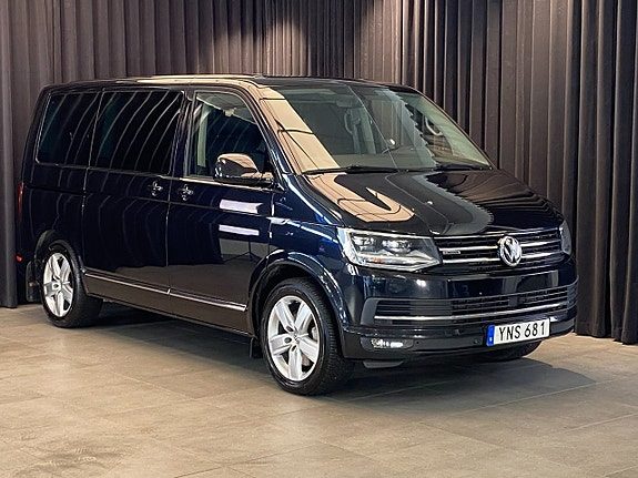 Volkswagen Multivan MOMS /204hK!/Highline/4Motion/El-dörr/Skinnstol/Värm