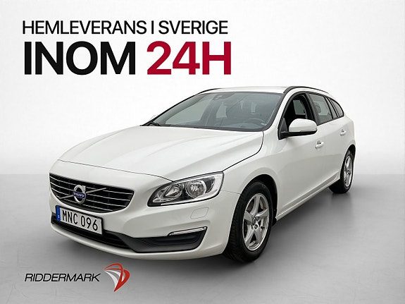 Volvo V60 D2 115hk Kinetic Värmare Drag P-sensorer Bluetooth