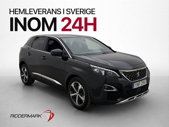 Peugeot 3008 BlueHDi 120hk GT-Line Focal P-Sensorer Keyless