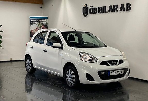 Nissan Micra 1.2 CVT/Automat/Nybesiktigad/80hk