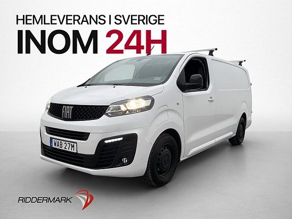 Fiat Scudo L3 136hk Kamera 3-Sits Farthållare CarPlay MOMS
