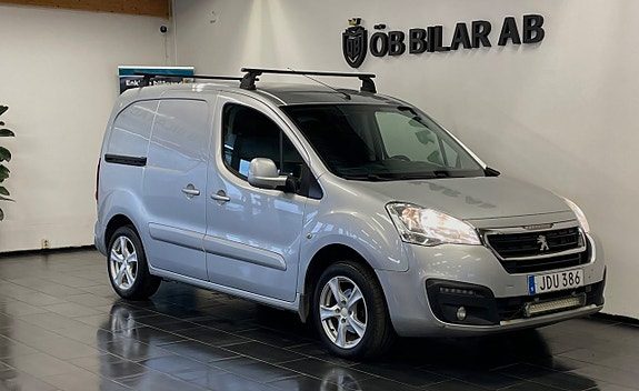 Peugeot Partner Skåpbil 1.6 BlueHDi/Besiktigad/Nyservad/99hk
