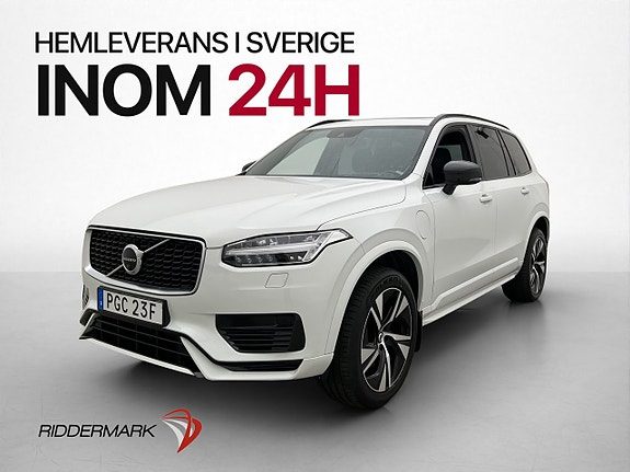 Volvo XC90 T8 Twin Engine AWD R-Design 7Sits Drag 360° B&W