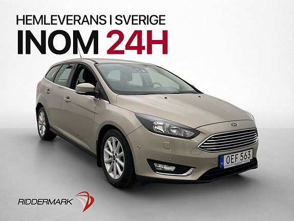 Ford Focus 1.0 EcoBoost Titanium Kamera SONY-Ljud Navigation