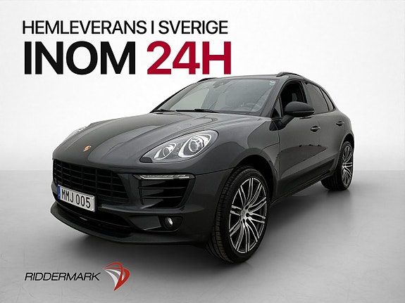 Porsche Macan PDK AWD Sport Design BOSE Panorama PASM Läder