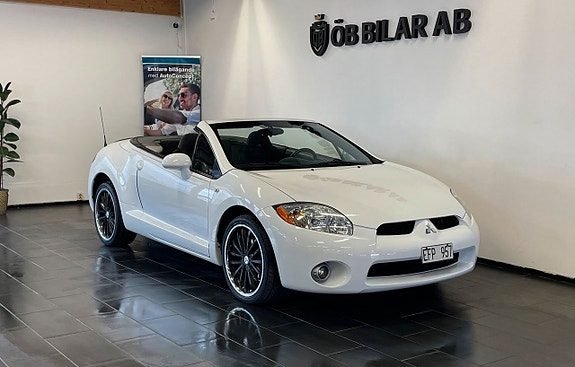 Mitsubishi Eclipse Spyder GS 2.4 Sportronic/Nybesiktigad/165hk