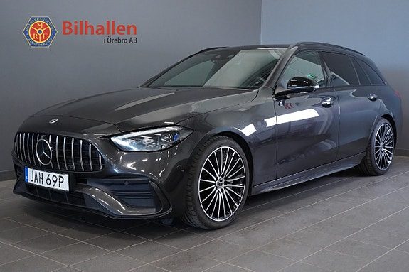 Mercedes-Benz C300 d 300 T d AMG Burmester 360 HuD Navi Värmare Panorama