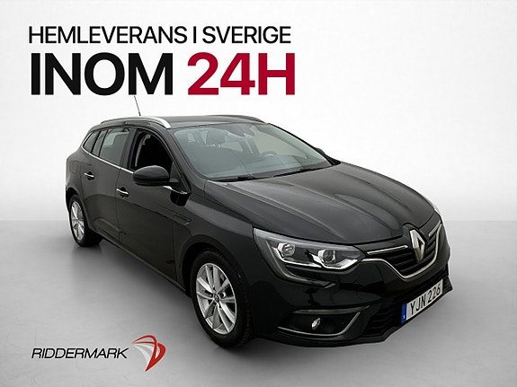 Renault Megane 1.5 dCi 110hk Zen P-Sensorer Navi
