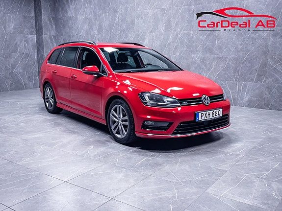 Volkswagen Golf I Sportscombi 2.0 TDI 4M R-Line Värmare Kamera Drag PDC