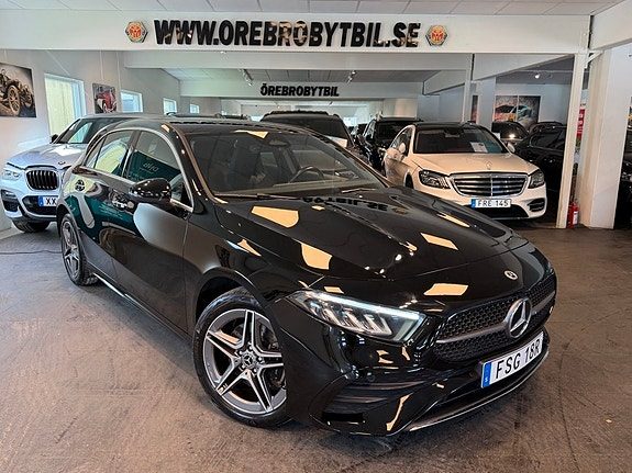 Mercedes-Benz A250 e 250 e AMG Advanced Plus Ambient Gps Värmare Facelift
