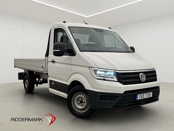 Volkswagen Crafter 177hk FLAKBIL Värmare Drag CarPlay MOMS