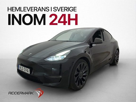 Tesla Model Y Performance AWD Panorama Kamera Läder MOMS