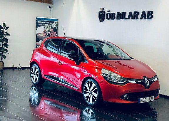 Renault Clio 0.9 TCe / En-Ägare / Panorama / Keyless 90 hk