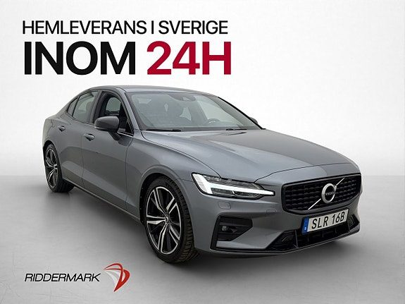Volvo S60 B5 250hk R-Design Värmare H/K Kamera Navi CarPlay
