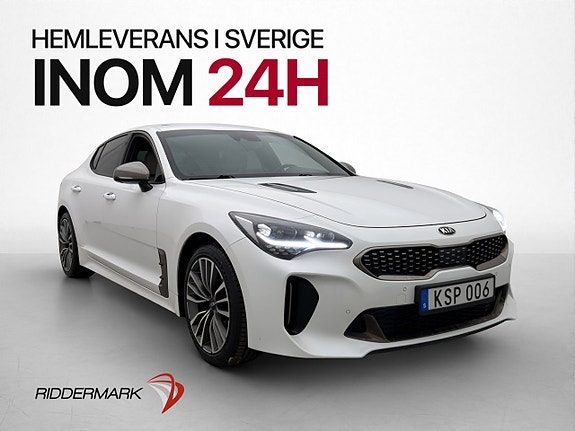 Kia Stinger 2.2 CRDi AWD 200hk GT-Line H/K HuD 360° Läder