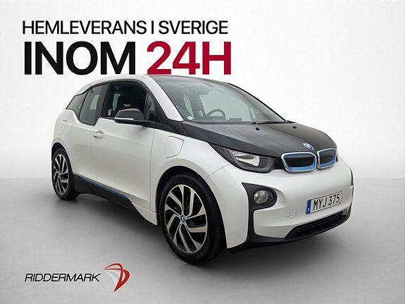 BMW i3 60 Ah REX 170hk Advanced Navi P-sensor Bluetooth