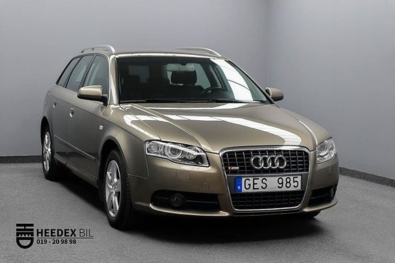 Audi A4 2.0 TDI Multitronic S-Line 140hk 1ägare Concert Comfort
