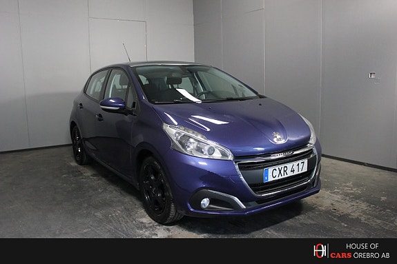 Peugeot 208 5-dörrar 1.2 PureTech 82 Dragkrok Backsensorer