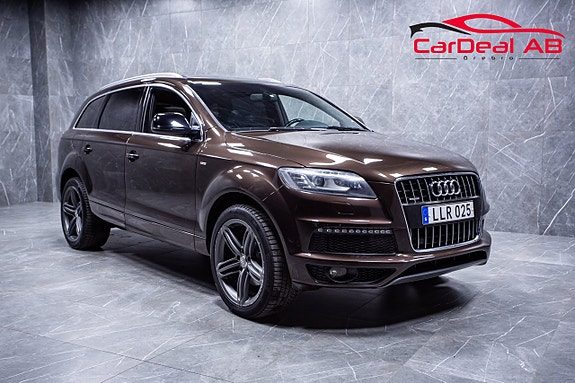 Audi Q7 3.0 TDI V6 Q TipTronic S Line Pano Värmare Navi Drag