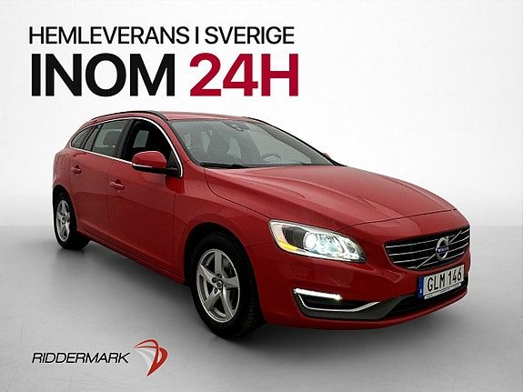 Volvo V60 D4 AWD Momentum Värmare Drag P-sensor Rattvärme