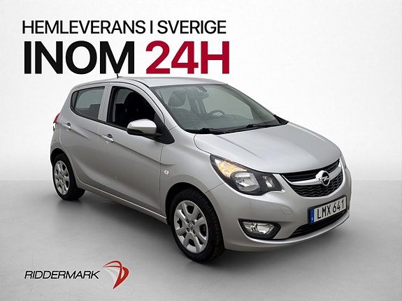 Opel Karl 1.0 ecoFLEX 75hk Rattvärme Bluetooth Farthållare
