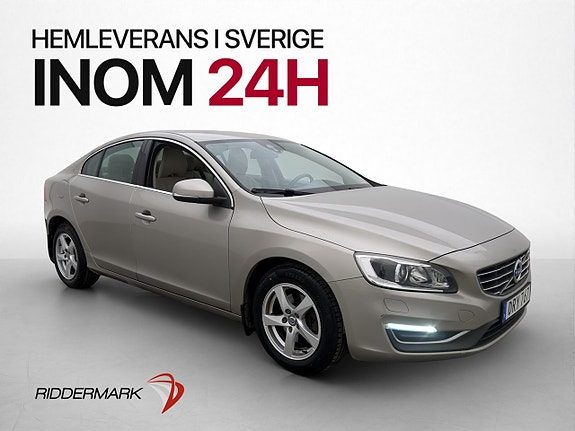 Volvo S60 D4 181hk Momentum Värmare Skinn Rattvärme