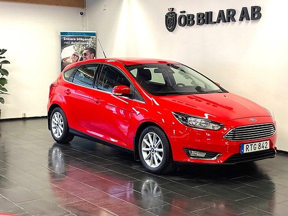 Ford Focus 1.5 TDCi Titanium/Nybesiktigad/Nyservad/95hk
