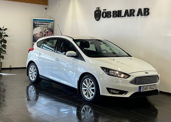 Ford Focus 1.5 TDCi Titanium/Nybesiktigad/Nyservad/95hk