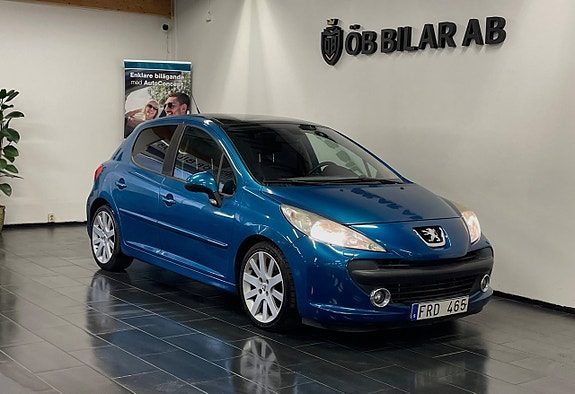 Peugeot 207 5-dörrar 1.6 THP GT/Besiktigad/Nyservad/150hk