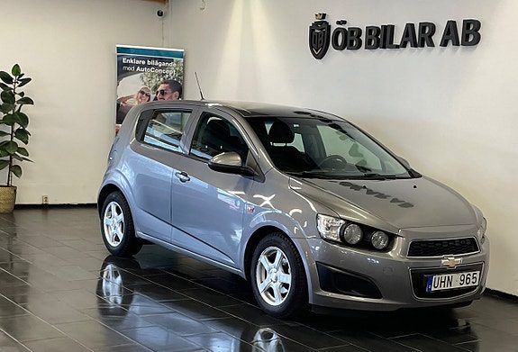 Chevrolet Aveo 1.2 Euro 5 / Lågamil / Nyservad 86 hk