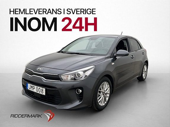 Kia Rio 1.0 T-GDI 120hk GLS B-Kam Carplay P-sensor Bluetooth