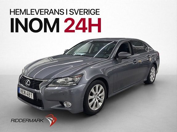 Lexus GS300h 300h 2.5 CVT 223hk Kamera M/K-Värm Keyless AC