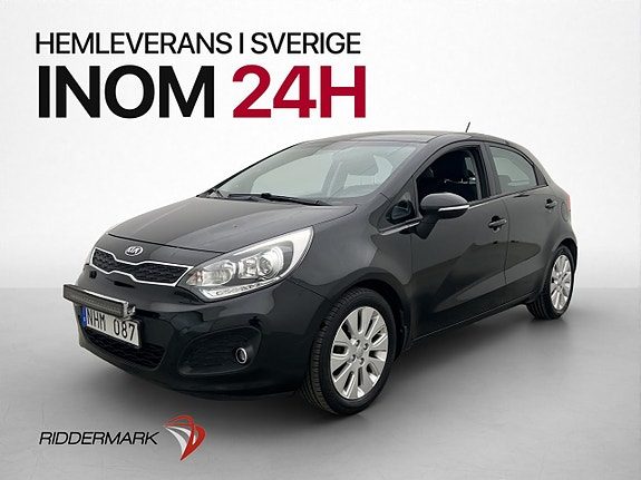 Kia Rio 1.2 CVV 84hk GLS M/K Värmare Rattvärm AC lågskatt