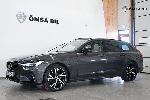 Volvo V90 T8 AWD Ultimate Dark Panorama V-däck HuD H/K 456hk