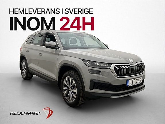 Skoda Kodiaq TSI 4x4 Style Värmare Drag Cockpit Kamera Skinn