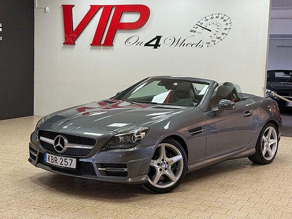 Mercedes-Benz SLK200 200 (184hk)9G-Tronic Glastak GPS Sv-Såld AMG-Sport