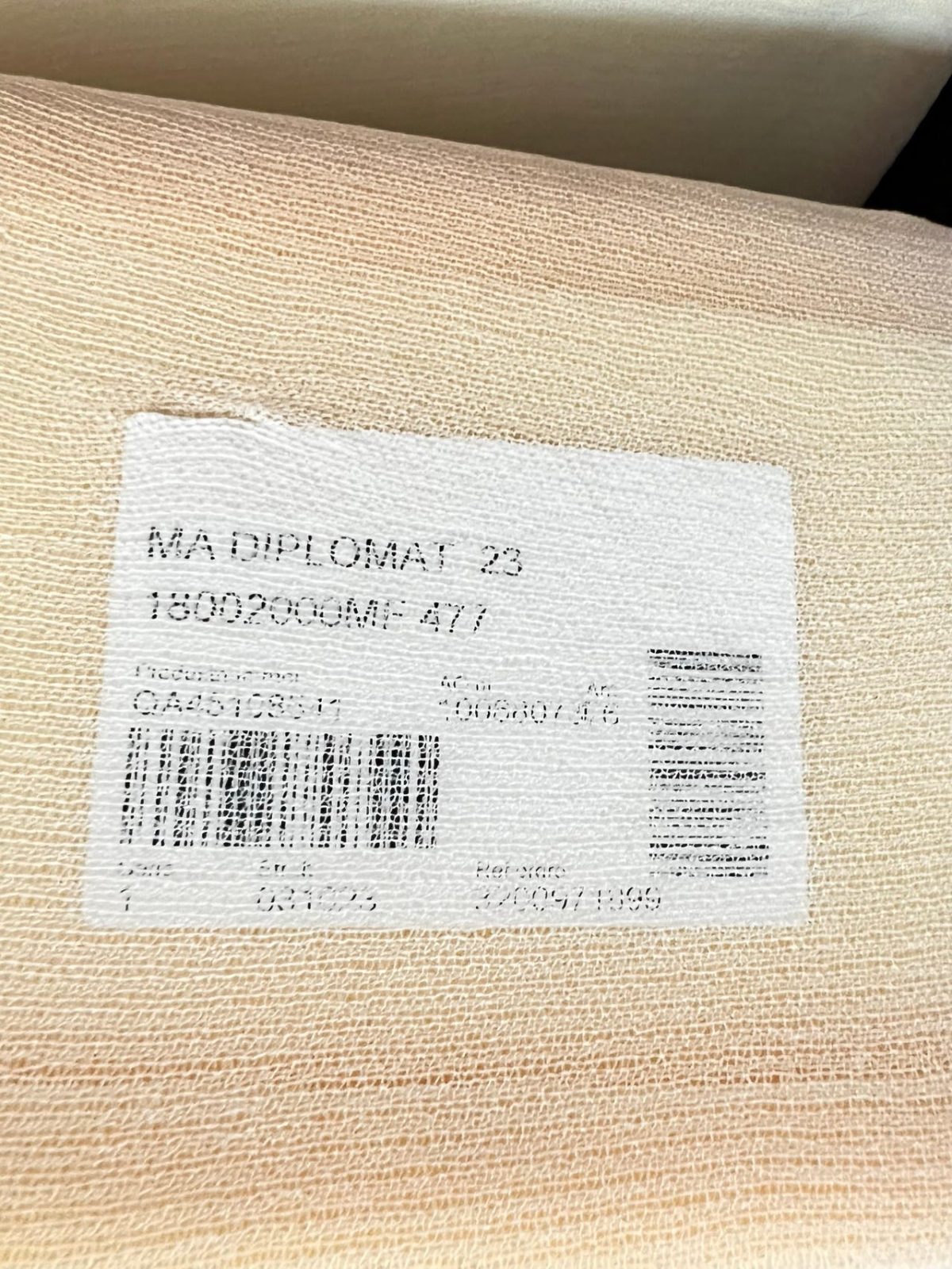 Jensen Diplomat 23 madrass-kassett 180x200