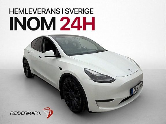 Tesla Model Y Performance 534hk Autopilot Kamera Drag MOMS