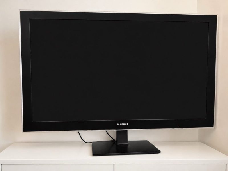 Samsung plasma-TV 50 tum svart