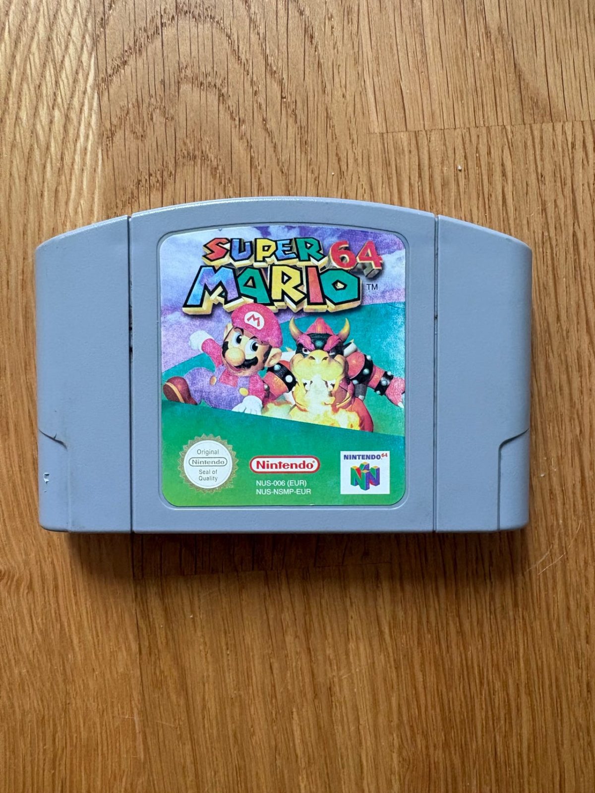 Nintendo 64 Super Mario 64 spelkassett