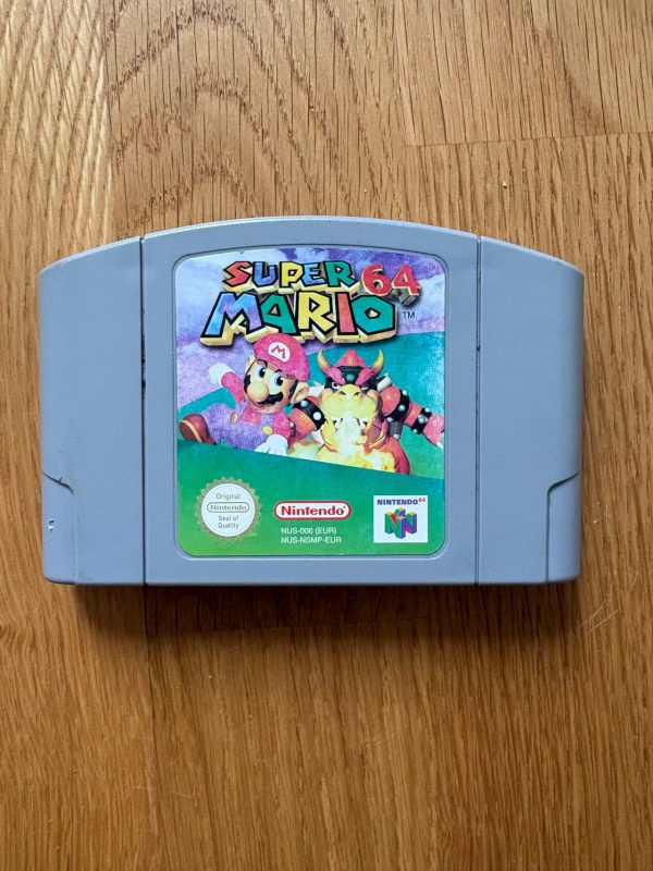 Nintendo 64 Super Mario 64 spelkassett