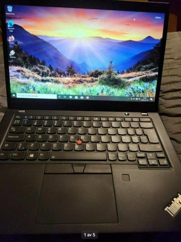 Lenovo Thinkpad X390, 13,3Tum, i5-8365U, 8/256GB, 4G Modem