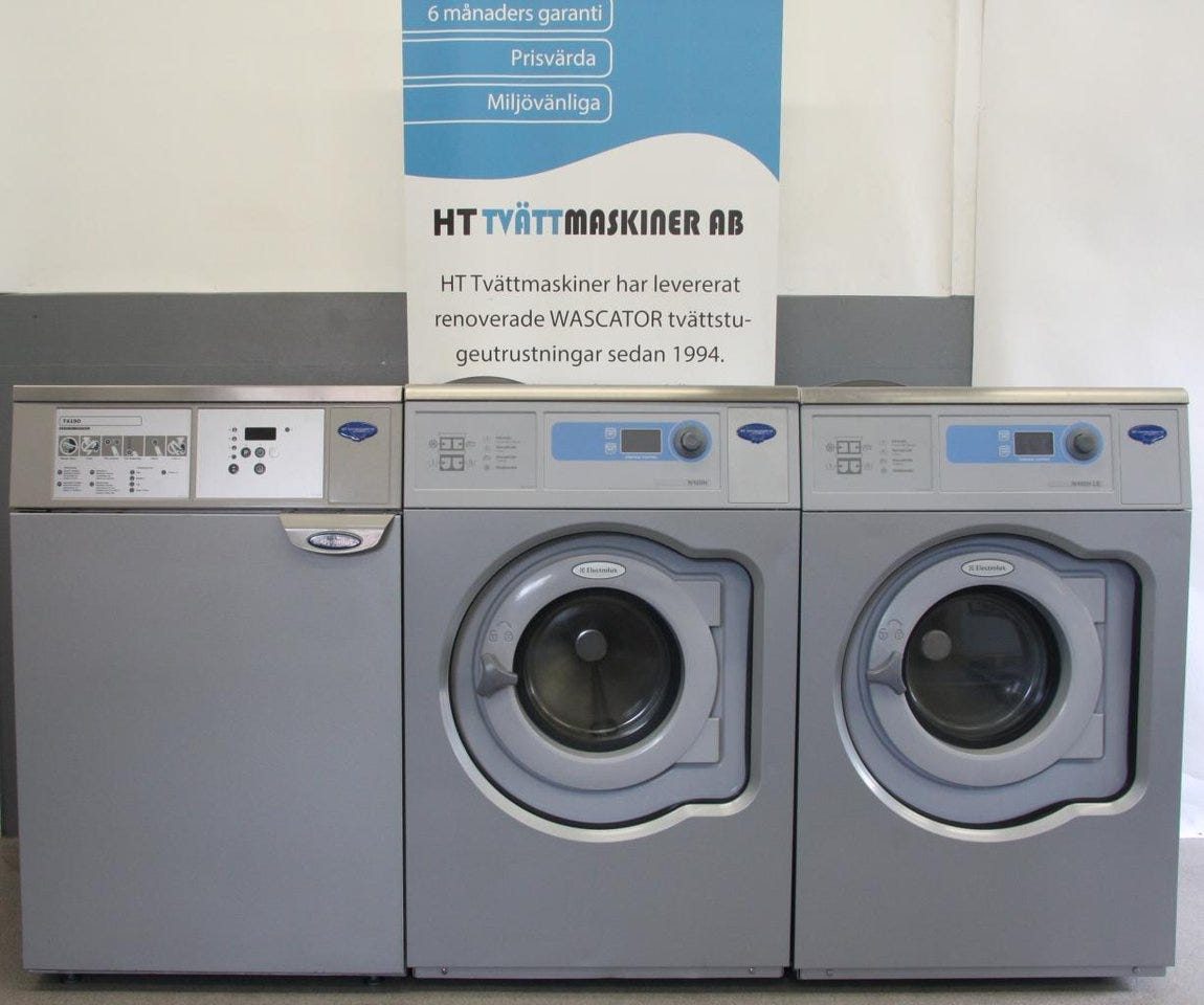 Electrolux Wascator fastighetspaketet /tvättstugepaket