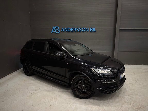Audi Q7 3.0 TDI Quattro S-line 7-Sits Pano Drag Side Steps