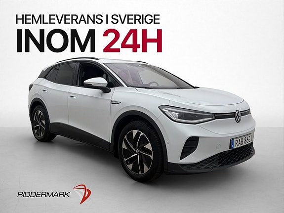Volkswagen ID.4 Pro Performance 204hk Drag Navi Kamera Carpl