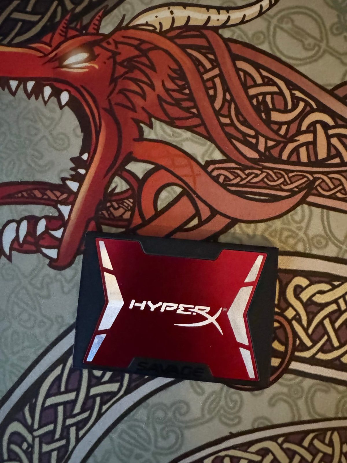 HyperX Savage SSD 240GB röd svart