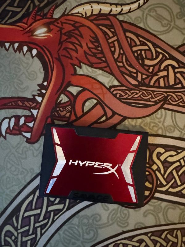 HyperX Savage SSD 240GB röd svart